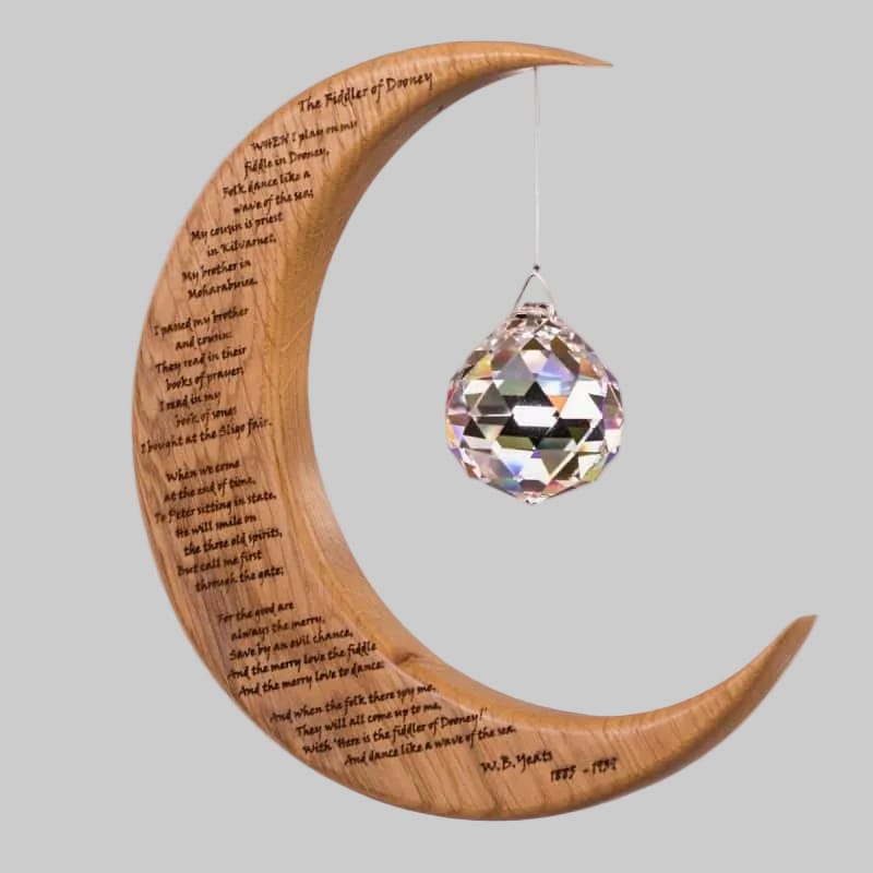 Artwood Designs Wooden Suncatcher | The Fiddler of Dooney | Large