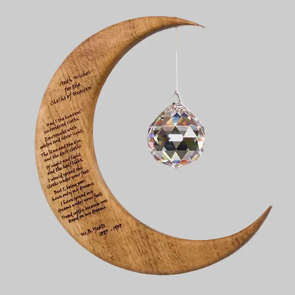 Artwood Designs Wooden Suncatcher | The Lake Isle of Innisfree | Large