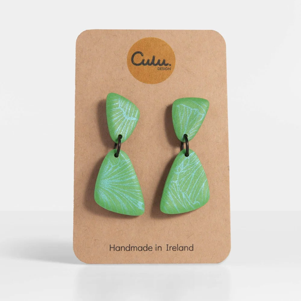 Askell Emerald | Dangle Earrings