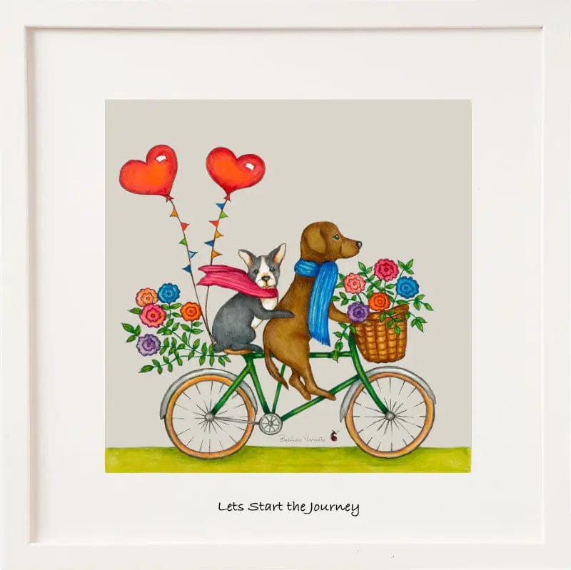 Belinda Northcote Let's start the journey | Framed Wall Art