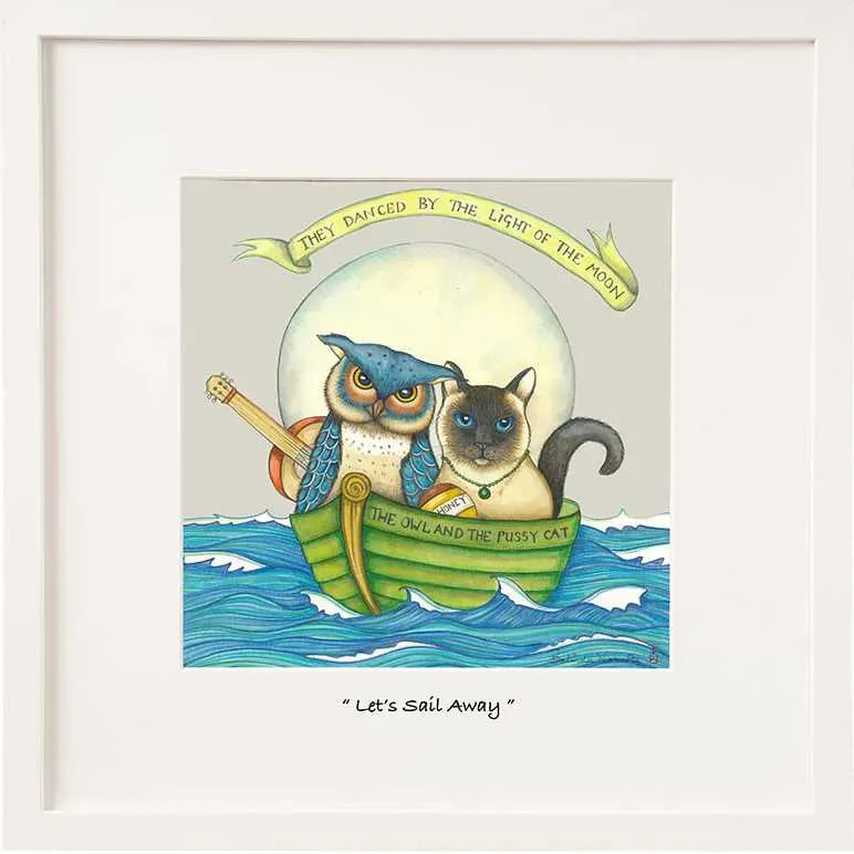 Belinda Northcote Lets Sail Away | Framed Wall Art
