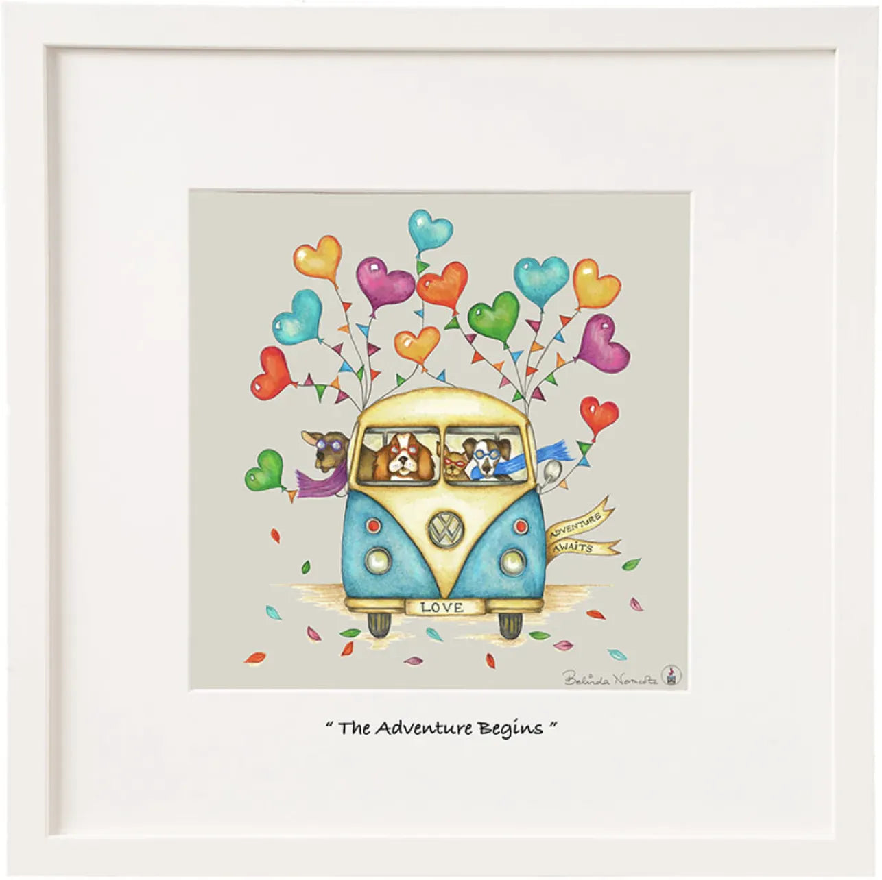 Belinda Northcote The Adventure Begins | Framed Wall Art