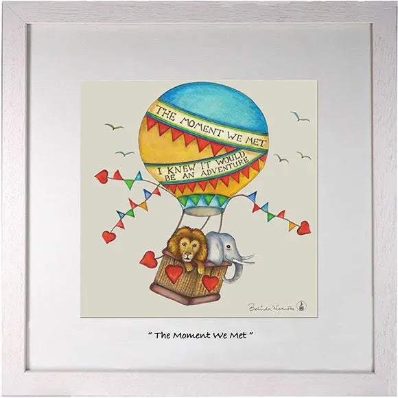Belinda Northcote The Moment We Met | Framed Wall Art