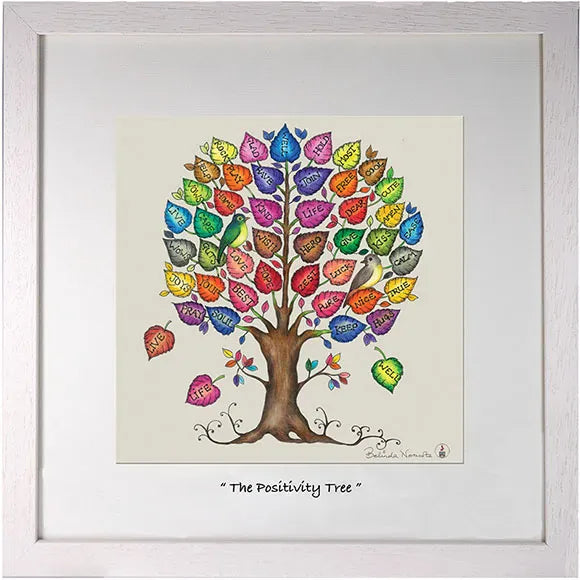 Belinda Northcote The Positivity Tree | Framed Art Print