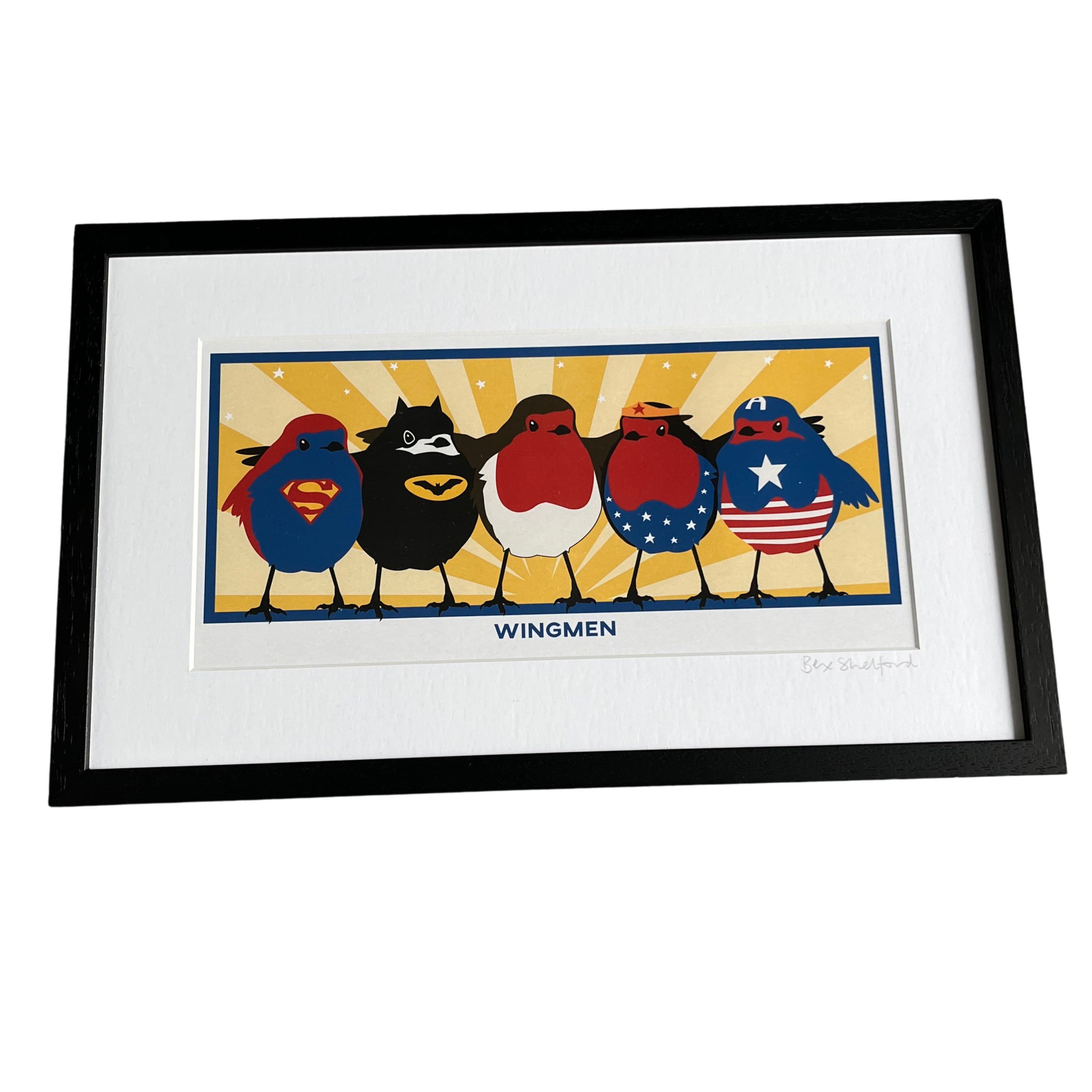 Bex Shelford Wingmen | Framed Print