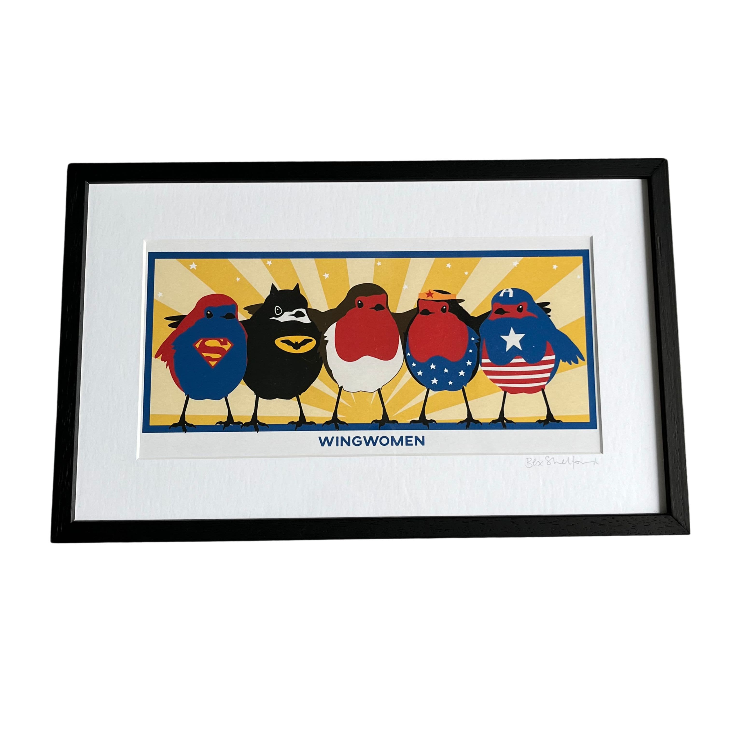 Bex Shelford Wingwomen | Framed Print