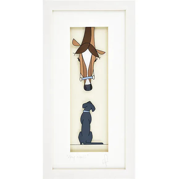 Black Hen Designs Any News? | Framed Glass Painting