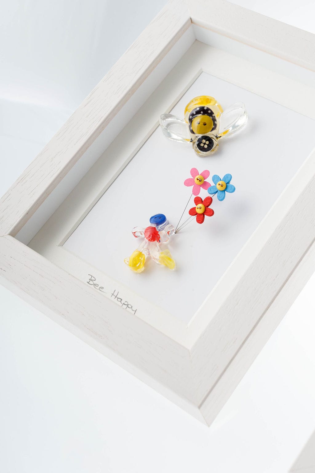 Button Studio Bee Happy | Framed Gift