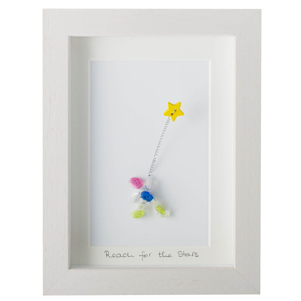 Button Studio Reach for the stars | Framed Gift