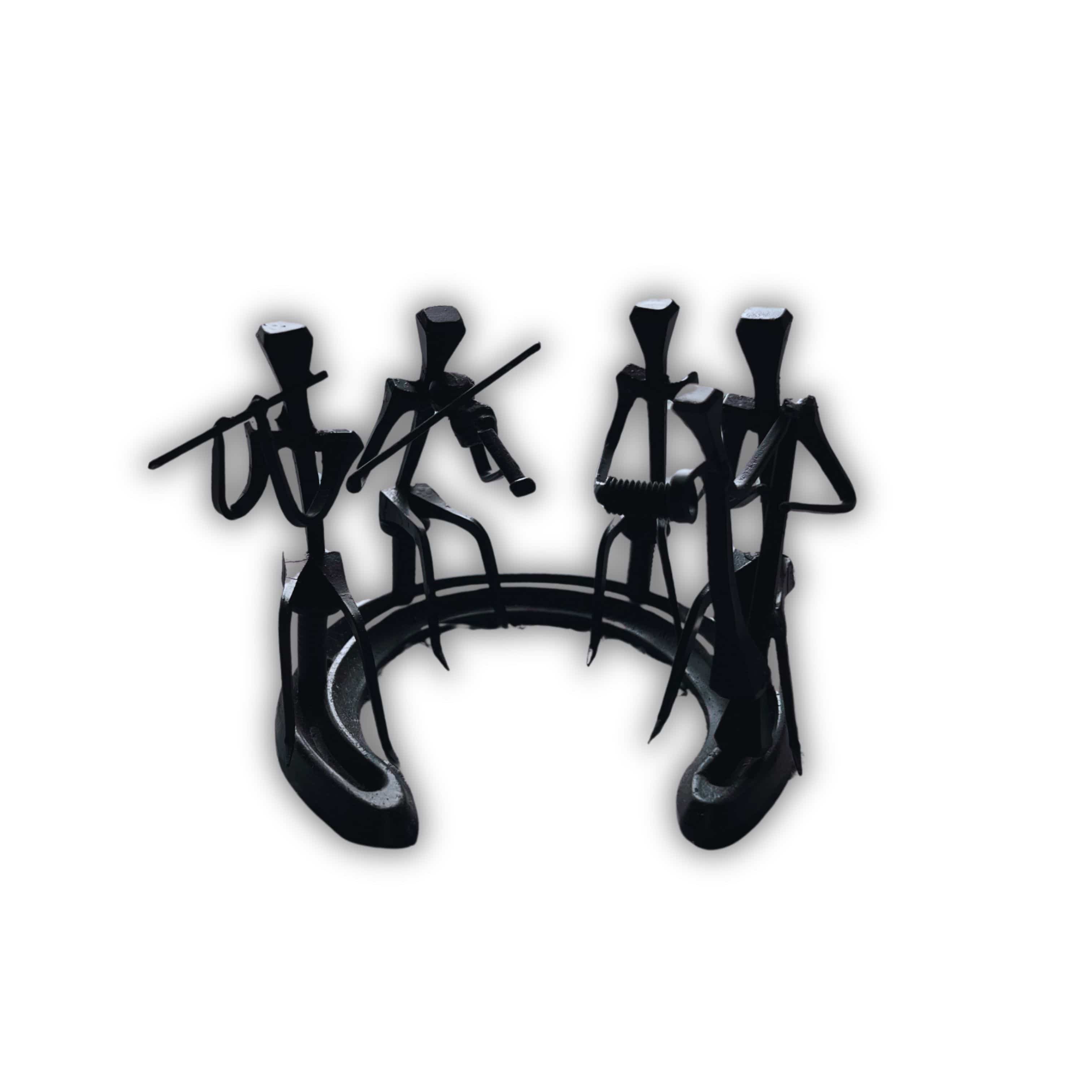 Carna NailCraft Quartet of Musicians | Nail Sculptures