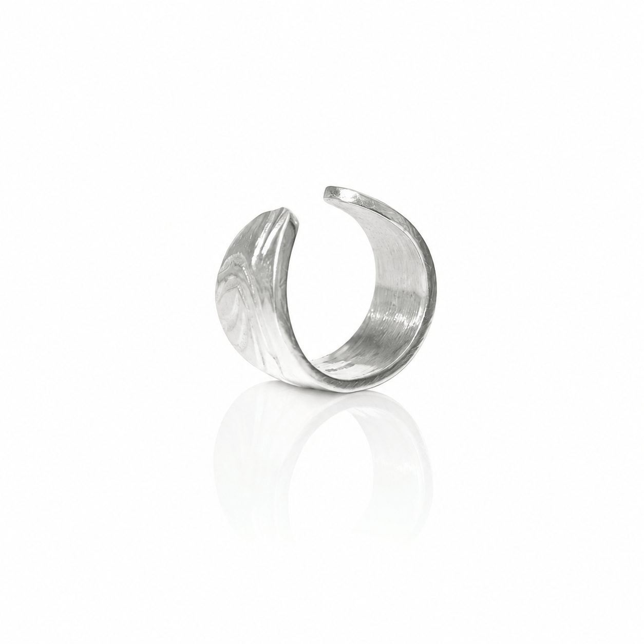 Martina Hamilton Earrings Carrowmore | Sterling Silver Earring Cuff Small