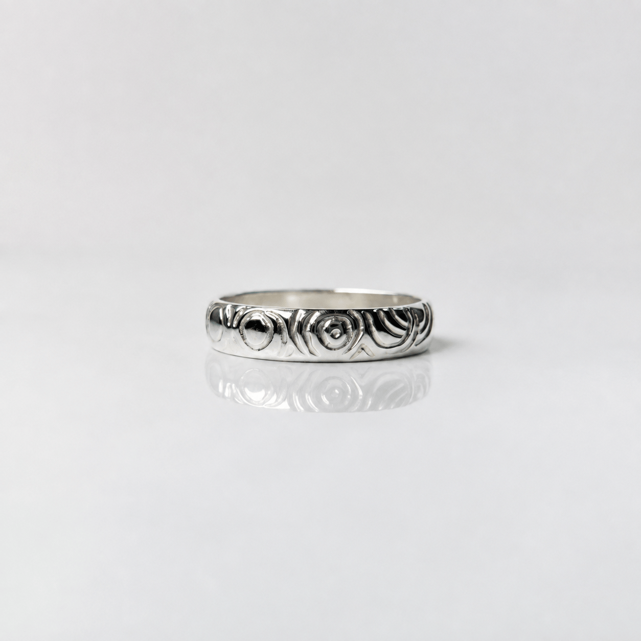 Carrowmore | Sterling Silver Wide Ring
