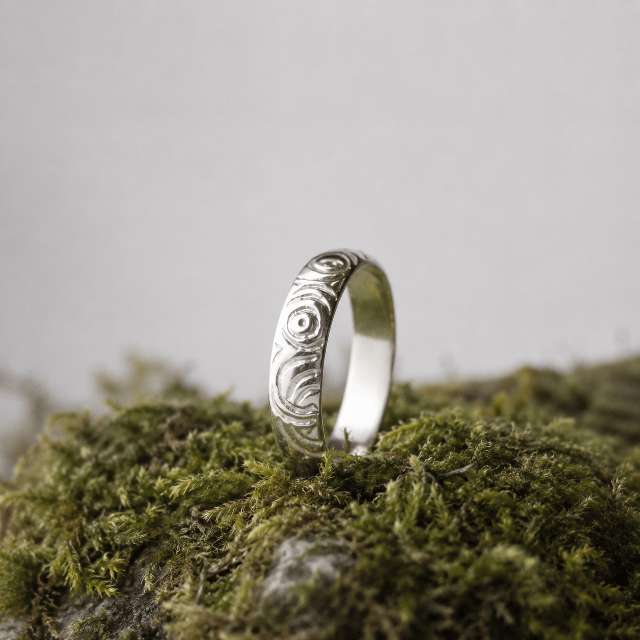 Carrowmore | Sterling Silver Wide Ring