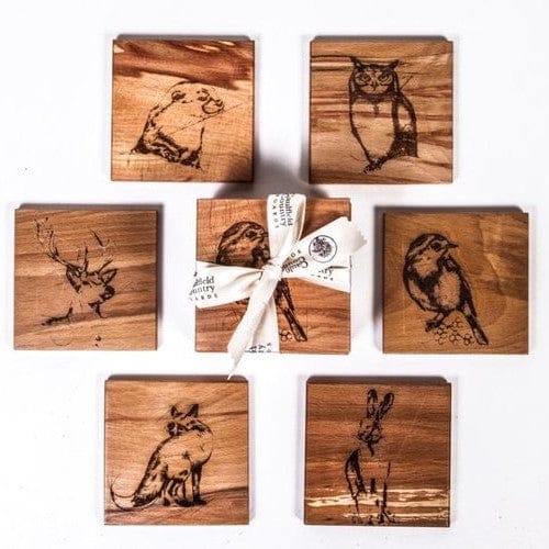 Caulfield's Country Boards Coasters | set of 6