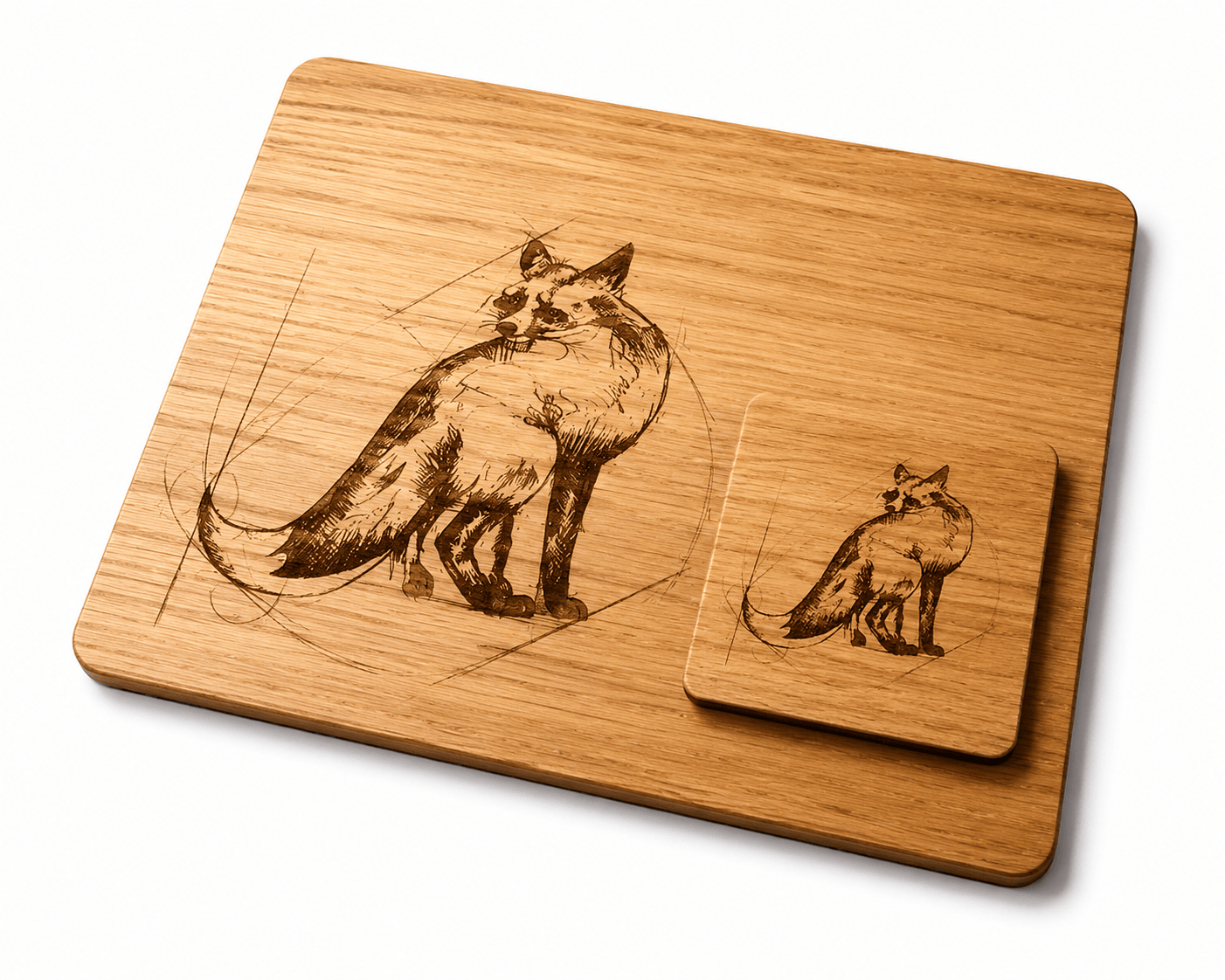Caulfield's Country Boards Set of Four | placemats & Coasters