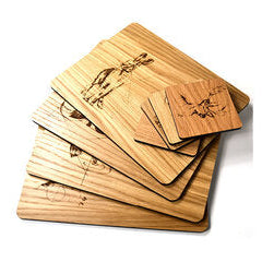 Set of Four | placemats & Coasters