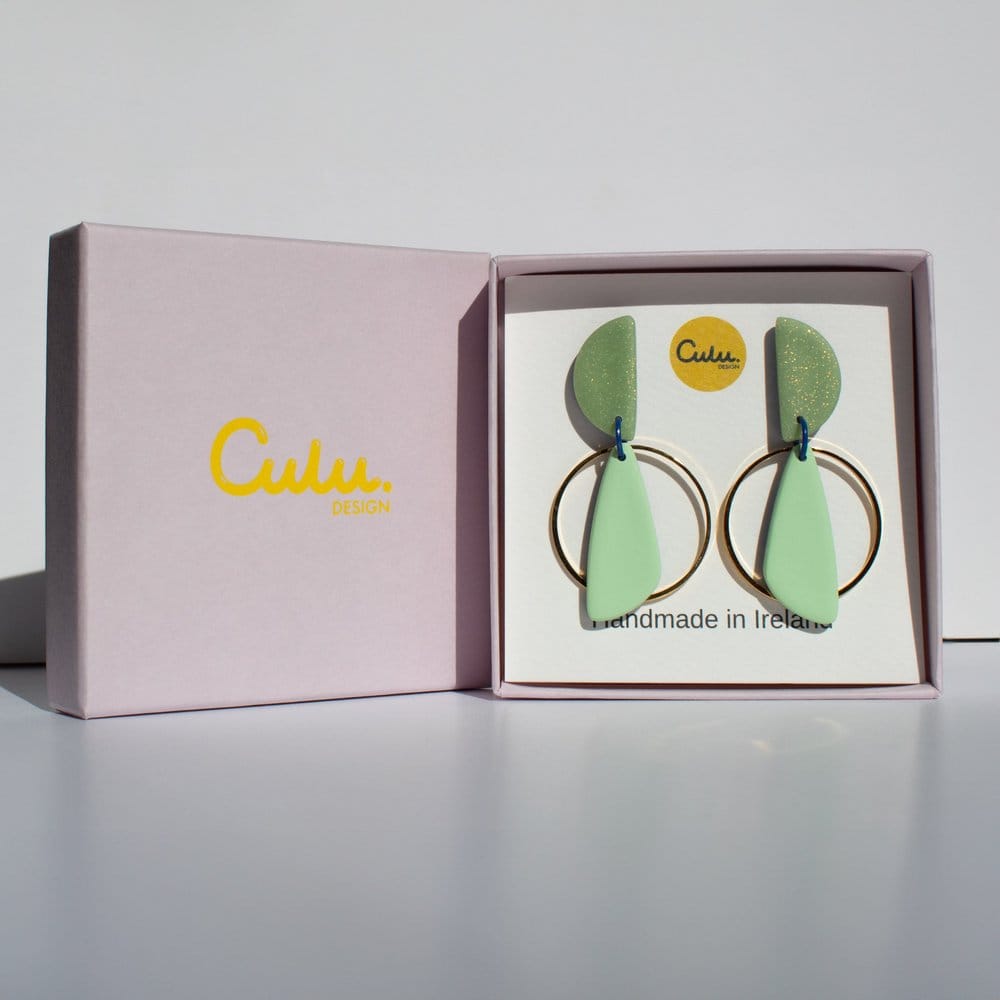 Culu Faye Green | Drop Earrings