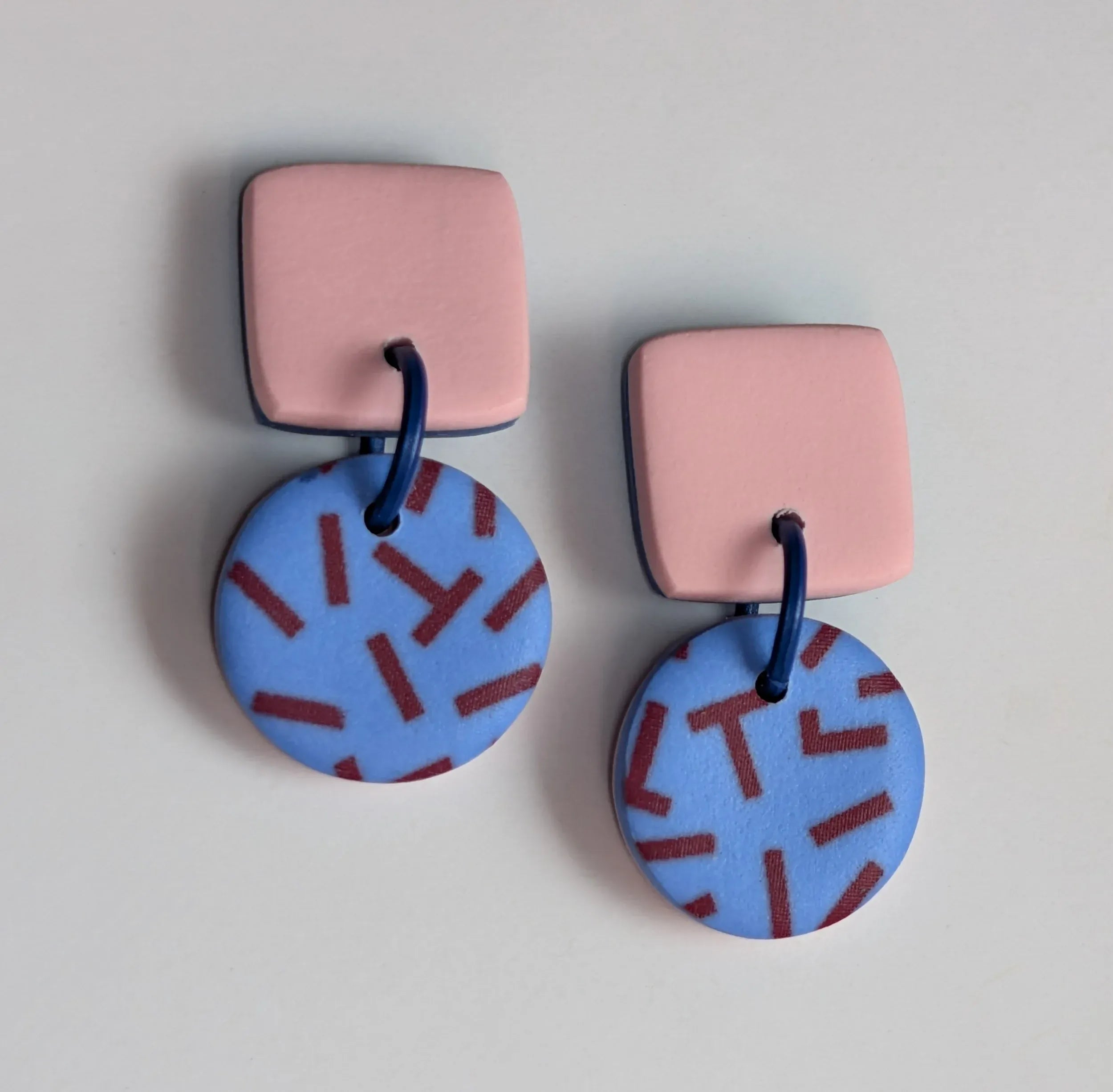 Culu Ivo Pink Index  | Dangle Earrings