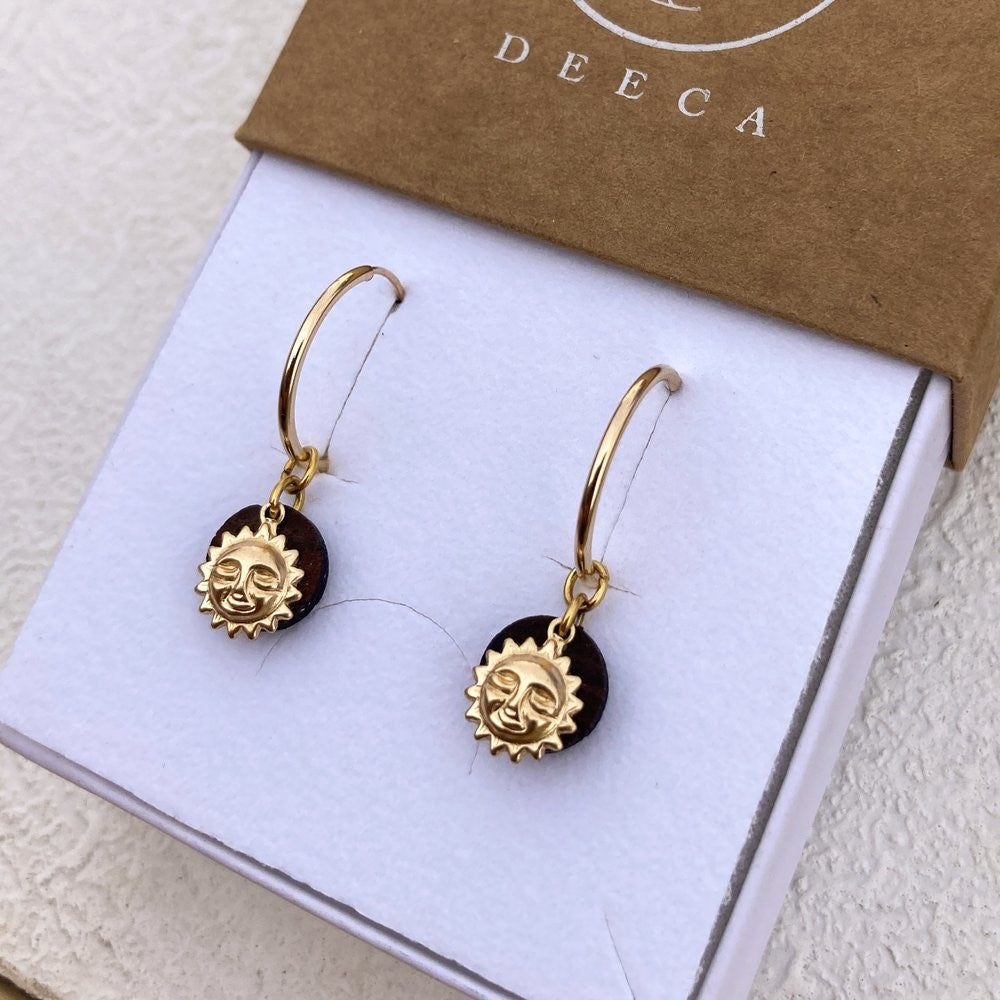 Sunshine | 14Kt Gold Filled Hoops