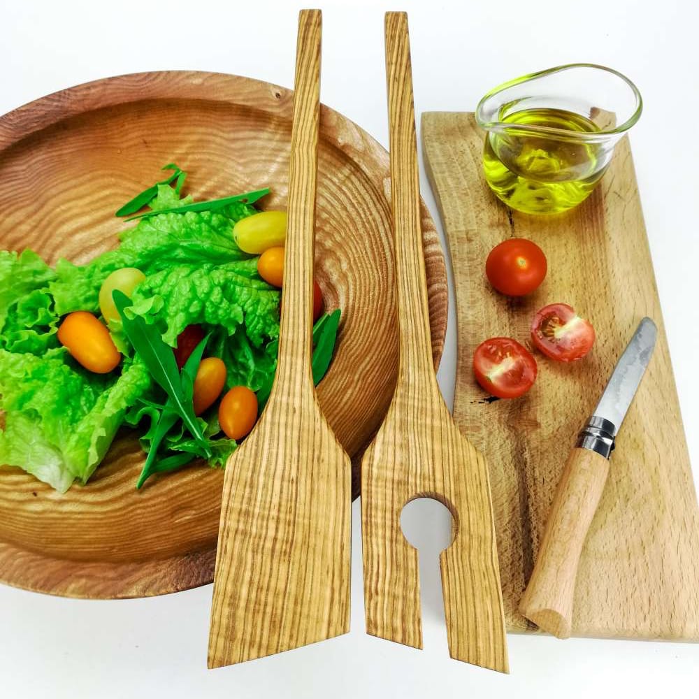 Eoghan Leadbetter Olive Ash | Salad Spoons