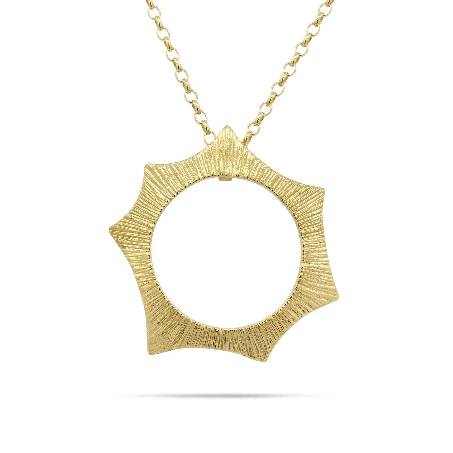Martina Hamilton Pendants/Necklaces Ériu | 9ct Solid Gold Pendant Large