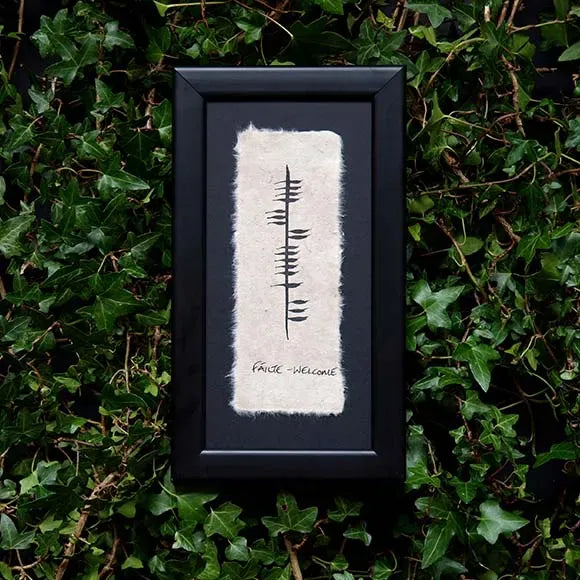 Failte Welcome | Framed Artwork