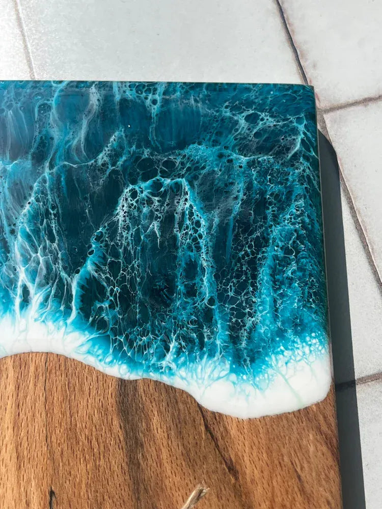 Fiona Scott Handmade Cheese Board |  Mini Irish Beech and Resin