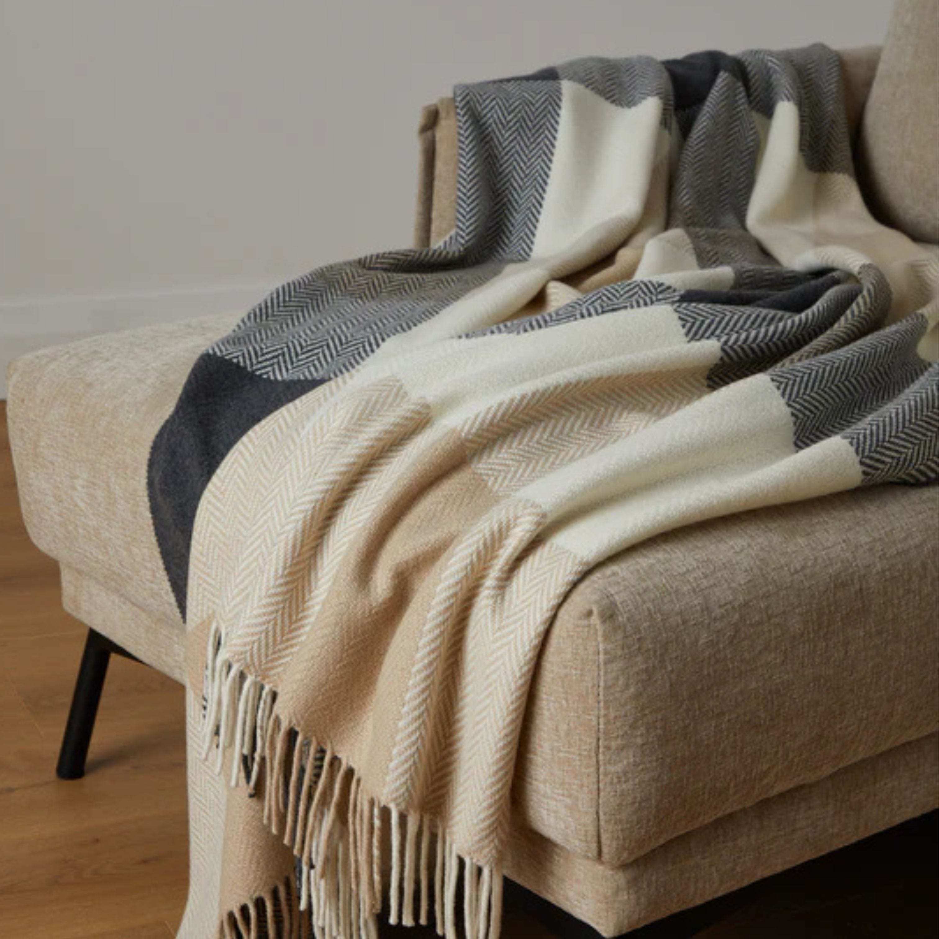 Foxford Lacken | Lambswool & Cashmere Throw