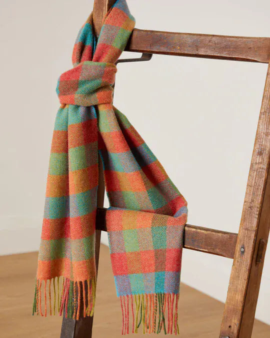 Foxford Scarves Scarf 100% Lambswool Scarf | Multi-Colour