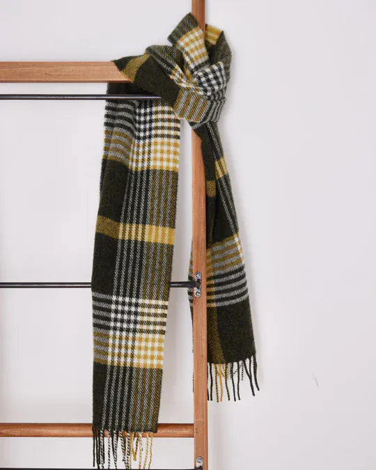 Foxford Scarves Throw 100% Lambswool Scarf | Bród