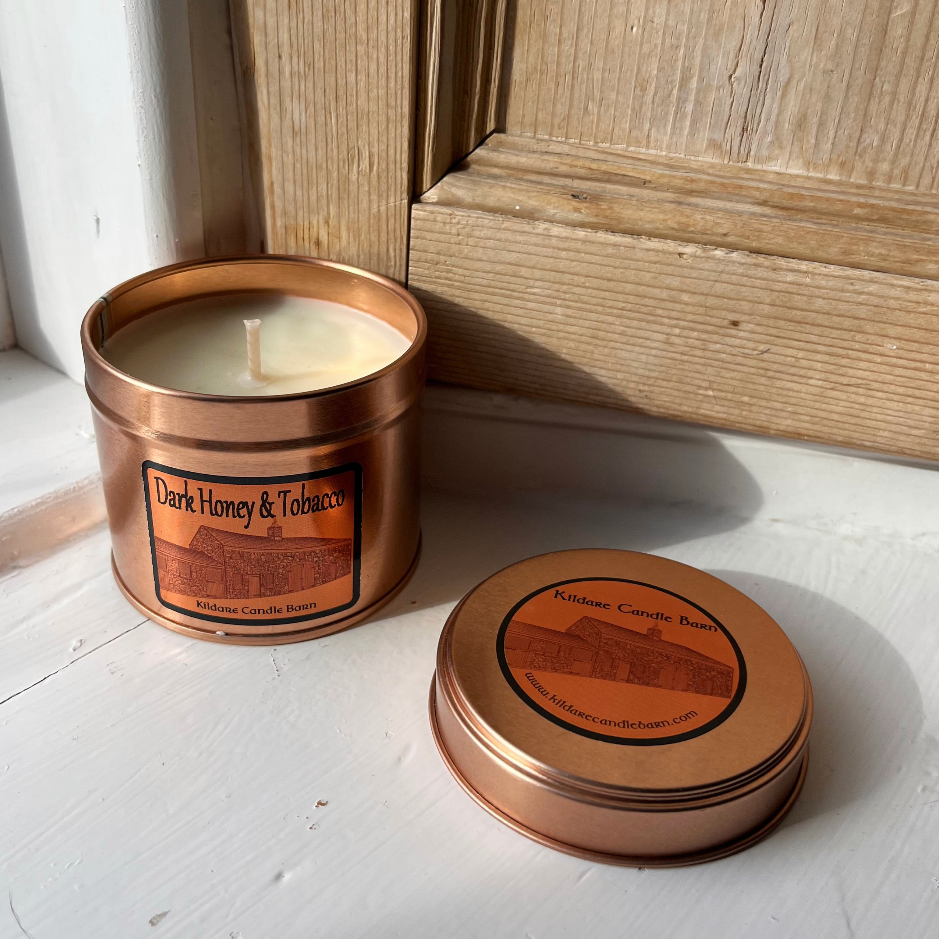 Dark Honey & Tobacco | Soy Wax Candle