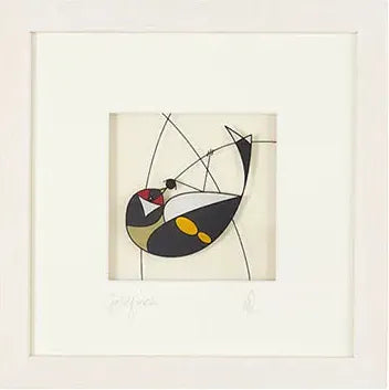 Goldfinch | Framed Glass Painting