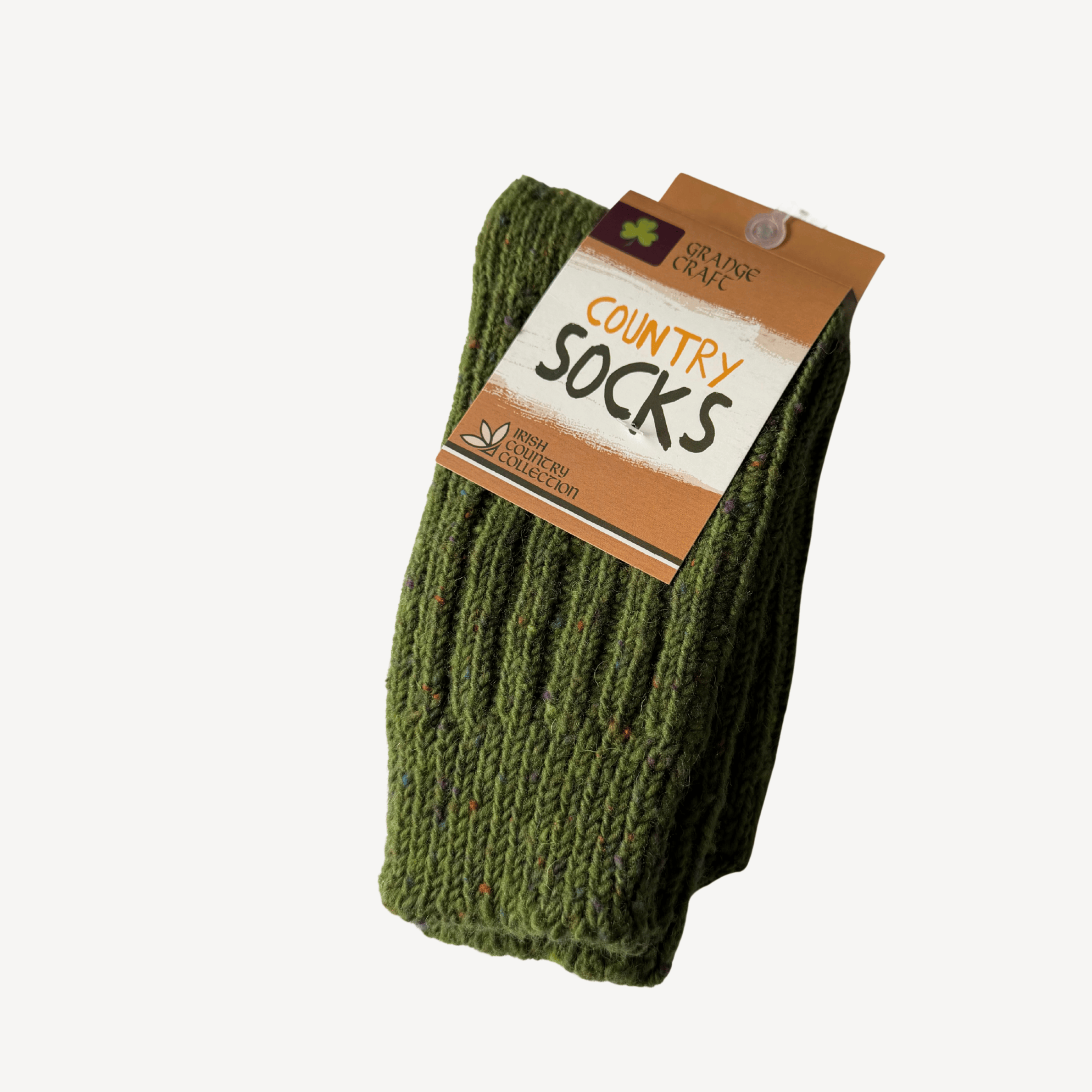 Grange Craft Country Socks | Green