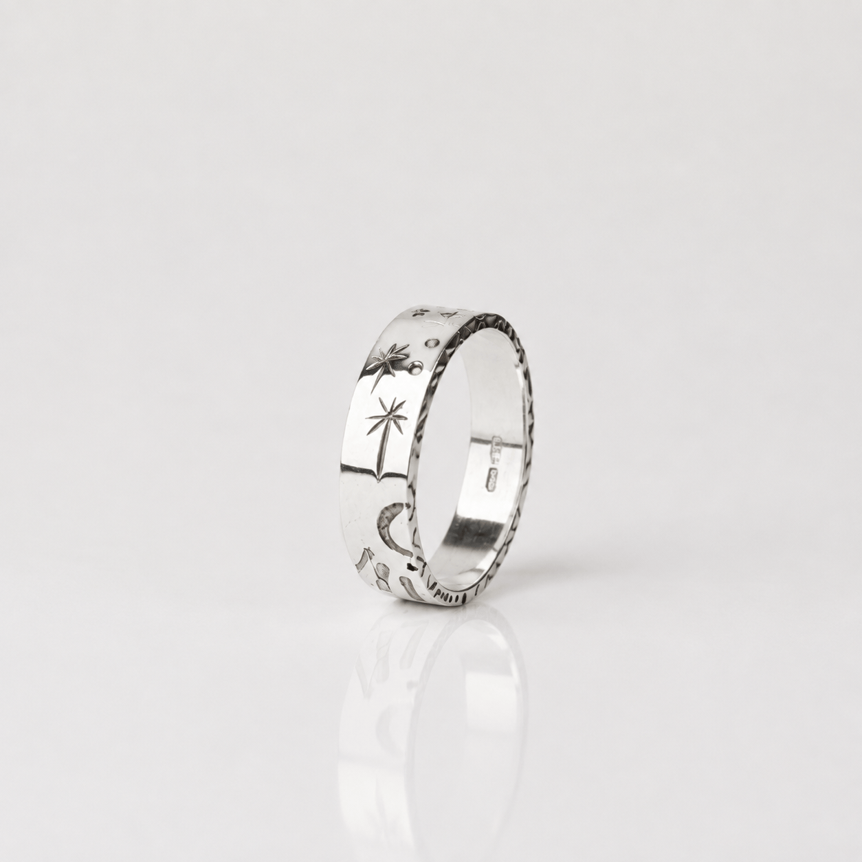 Heaven | Silver 5mm Width Ring
