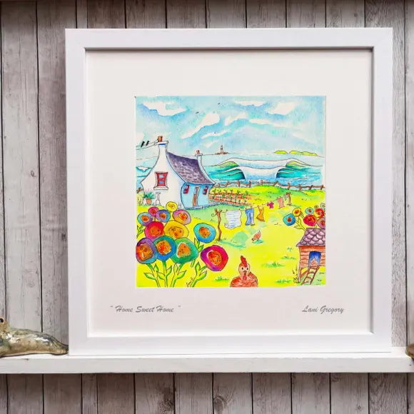 Home Sweet Home | Framed Art Print