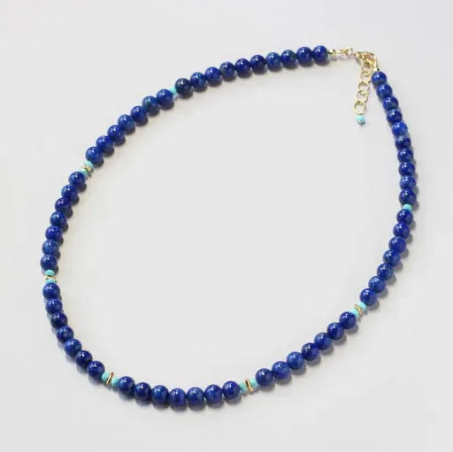 ILgemstones Lapis Lazuli Turquoise | Necklace