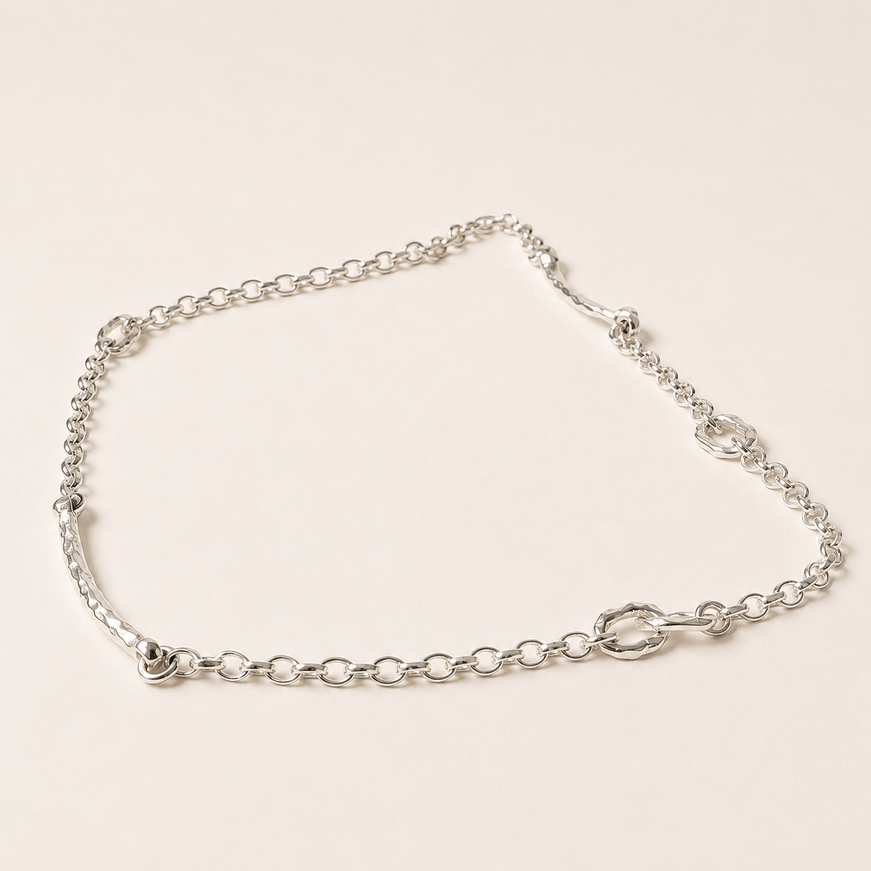 Martina Hamilton Pendants/Necklaces Island Link | Sterling Silver Necklace