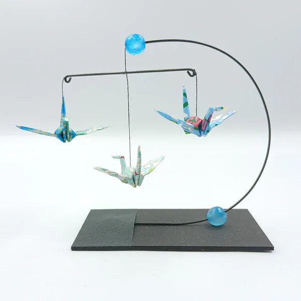 Japanese Papercraft Agate | Mini Crane Mobile