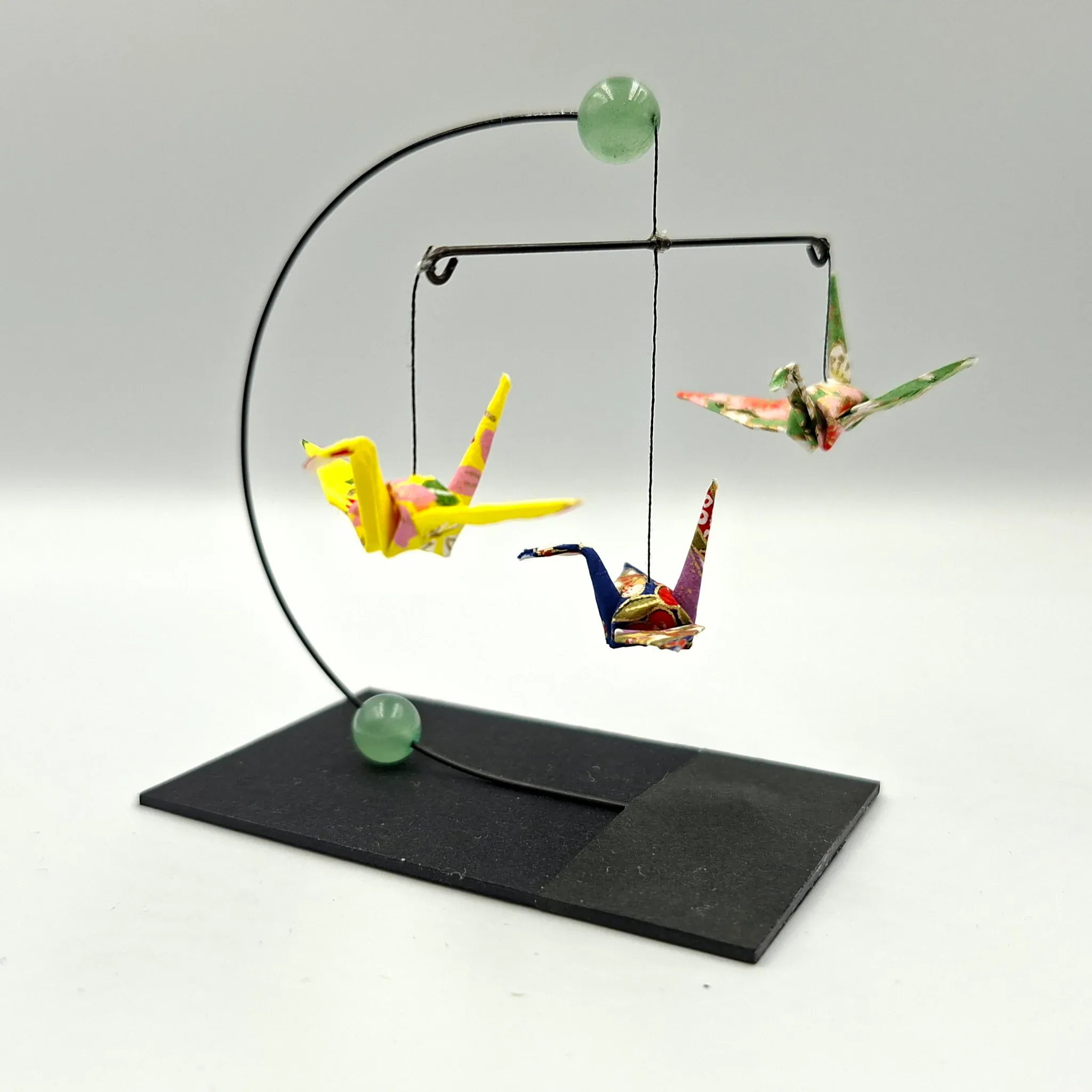 Japanese Papercraft Aventurine | Mini Crane Mobile
