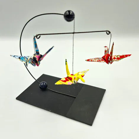 Japanese Papercraft Goldstone | Mini Crane Mobile