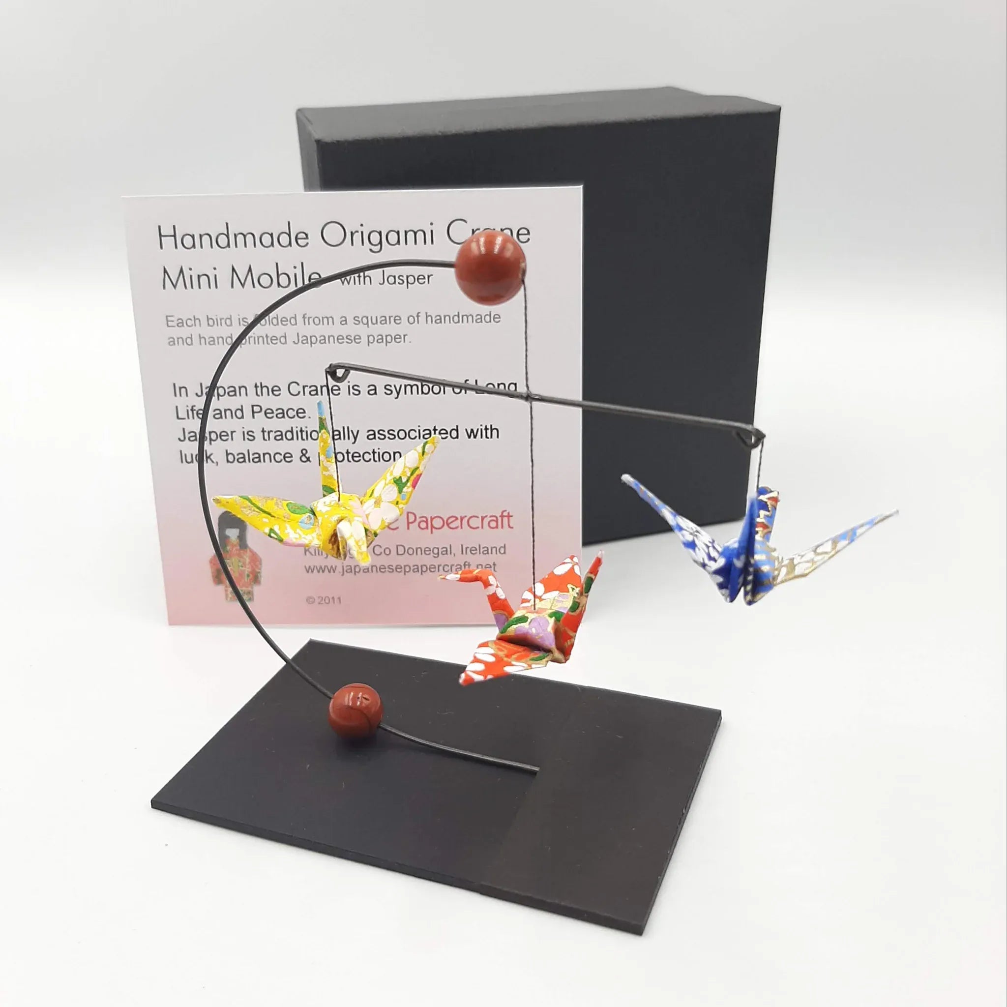 Japanese Papercraft Jasper | Mini Crane Mobile