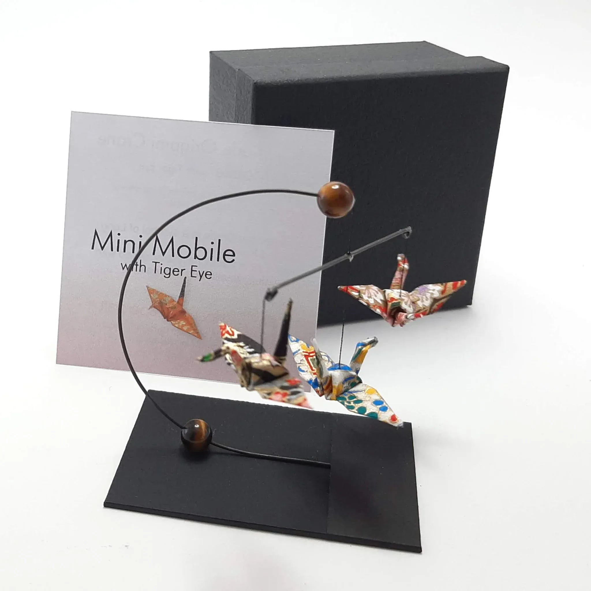 Japanese Papercraft Tiger Eye | Mini Crane Mobile