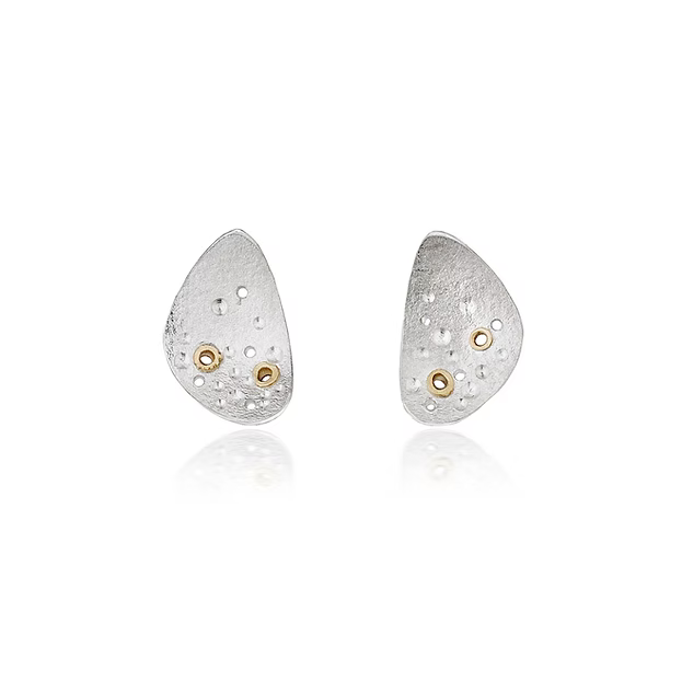 Jill Graham Earrings Dusk | Sterling Silver Rivet Studs