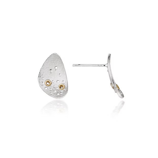 Jill Graham Earrings Dusk | Sterling Silver Rivet Studs