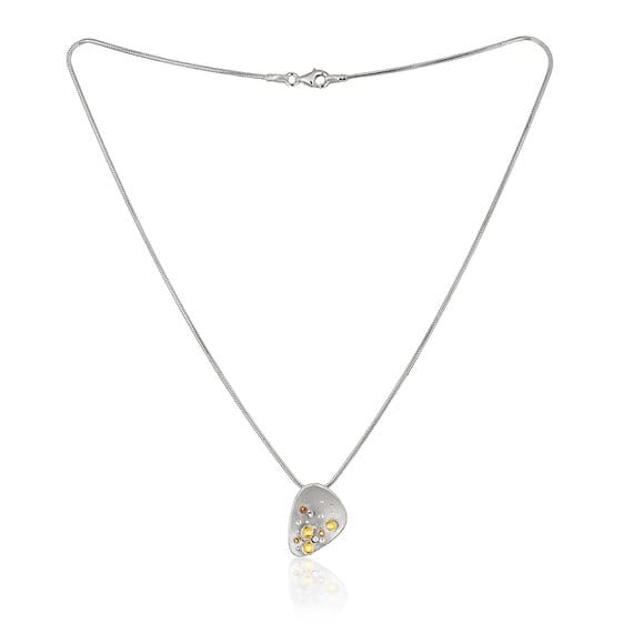 Jill Graham Pendants/Necklaces Dusk | Sterling Silver & Gold Small Pendant