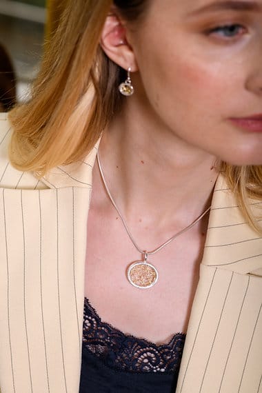 Jill Graham Pendants/Necklaces Eternal | Sterling Silver & Gold Medium Pendant