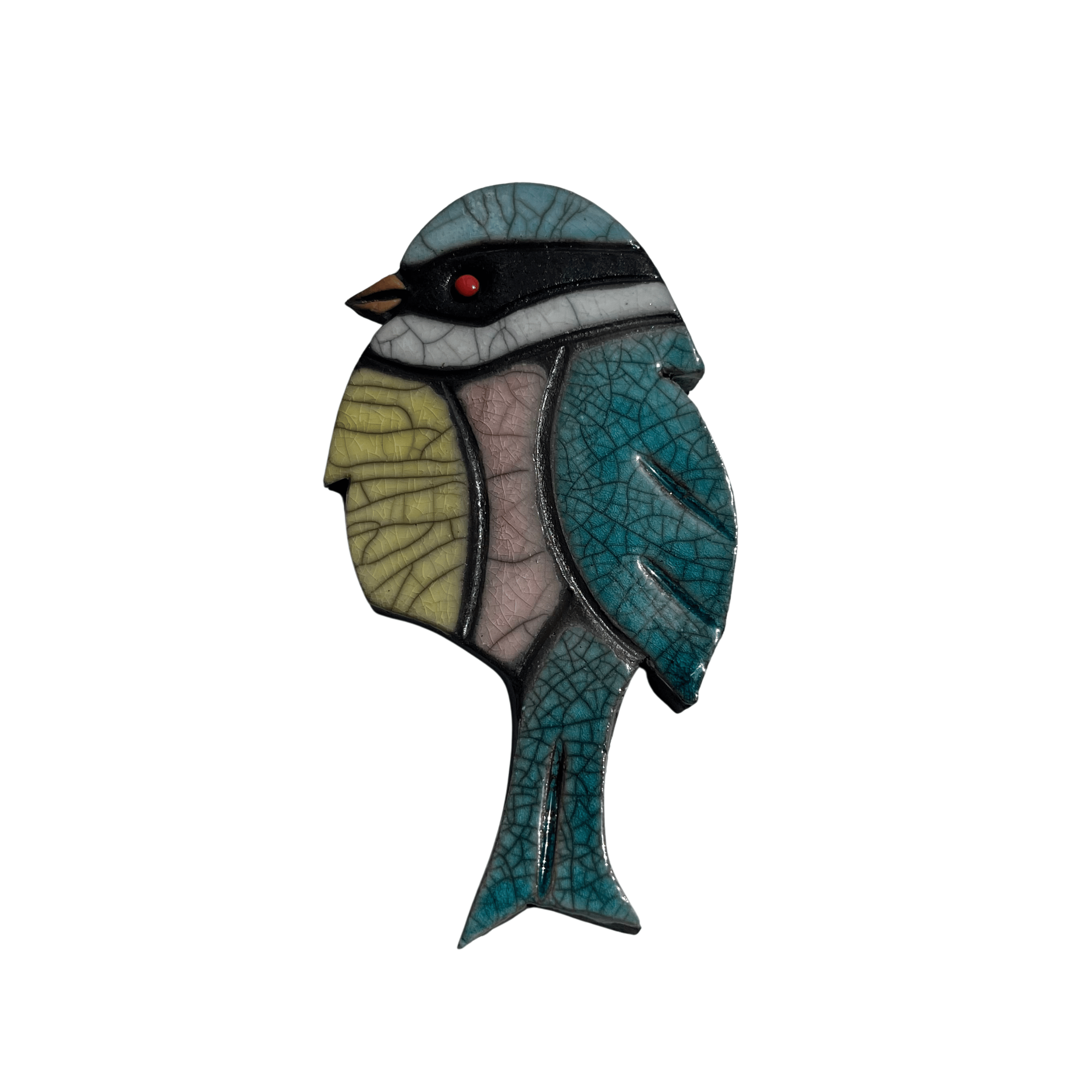 Julian Smith Blue tit | Raku Ceramic
