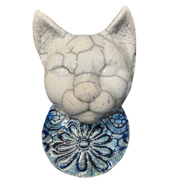 Julian Smith Grey & Blue | Raku Cat