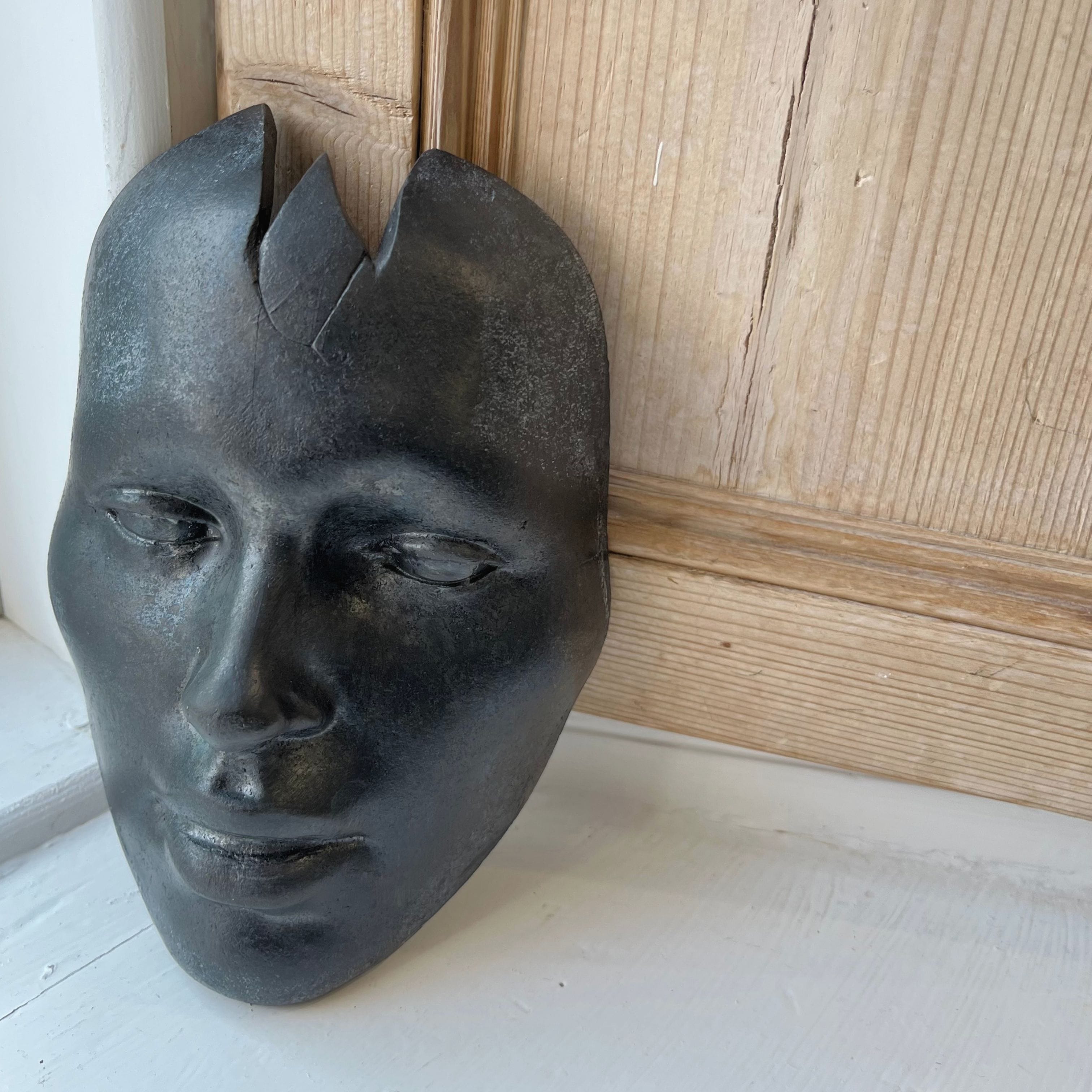 Julian Smith Mask | Raku Ceramic
