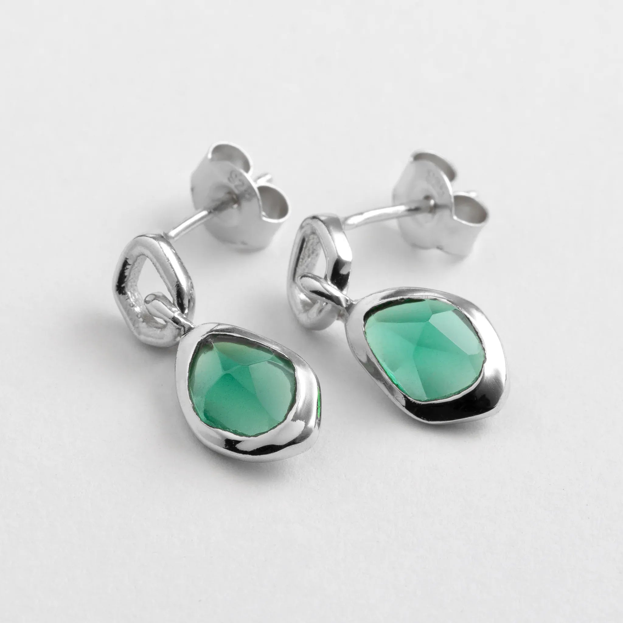 Juvi Green Tourmaline | Dapple Earrings